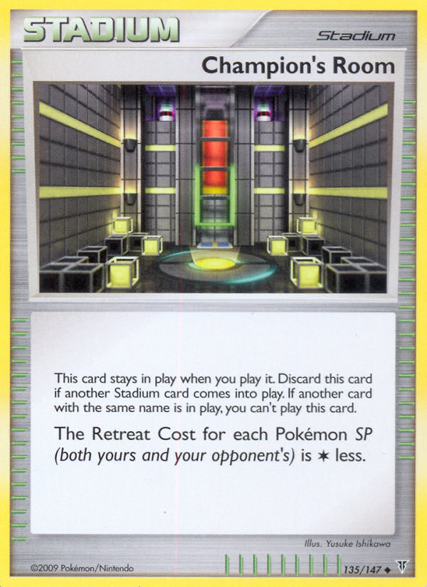 Champion's Room (135/147) [Platinum: Supreme Victors] | Jomio and Rueliete's Cards and Comics