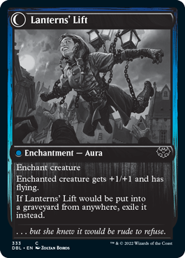 Lantern Bearer // Lanterns' Lift [Innistrad: Double Feature] | Jomio and Rueliete's Cards and Comics