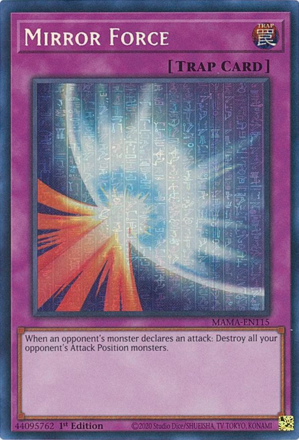 Mirror Force [MAMA-EN115] Secret Pharaoh's Rare | Jomio and Rueliete's Cards and Comics