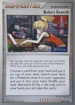 Bebe's Search (89/111) (Luxdrill - Stephen Silvestro) [World Championships 2009] | Jomio and Rueliete's Cards and Comics