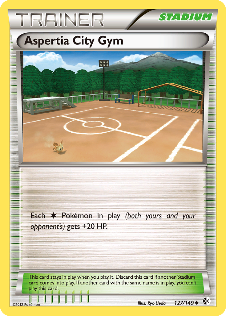 Aspertia City Gym (127/149) [Black & White: Boundaries Crossed] | Jomio and Rueliete's Cards and Comics