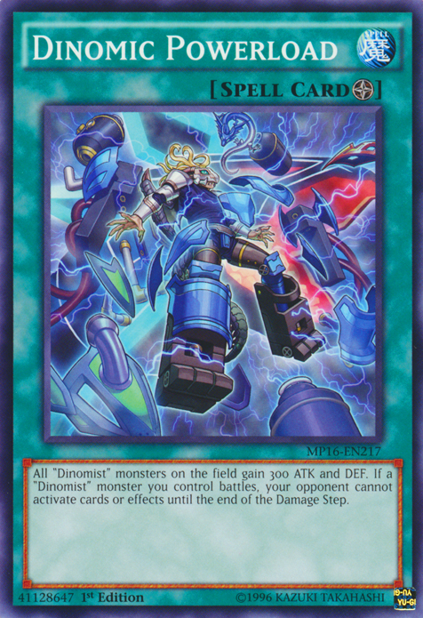 Dinomic Powerload [MP16-EN217] Common | Jomio and Rueliete's Cards and Comics