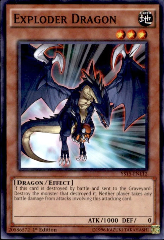 Exploder Dragon [YS15-ENL12] Shatterfoil Rare | Jomio and Rueliete's Cards and Comics