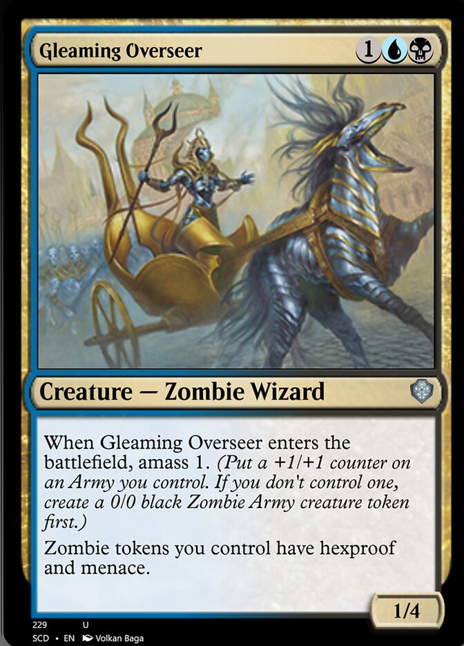 Gleaming Overseer [Starter Commander Decks] | Jomio and Rueliete's Cards and Comics