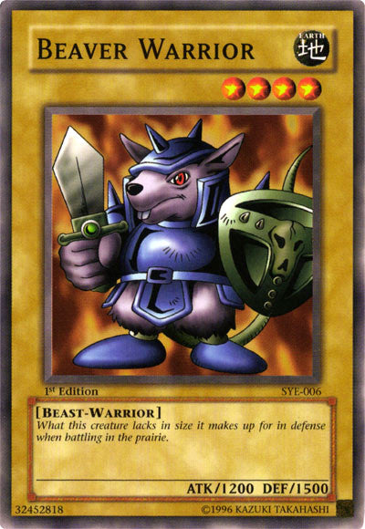 Beaver Warrior [SYE-006] Common | Jomio and Rueliete's Cards and Comics