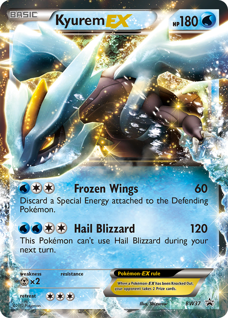 Kyurem EX (BW37) [Black & White: Black Star Promos] | Jomio and Rueliete's Cards and Comics