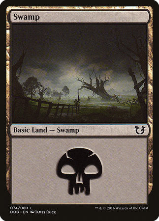 Swamp (74) [Duel Decks: Blessed vs. Cursed] | Jomio and Rueliete's Cards and Comics