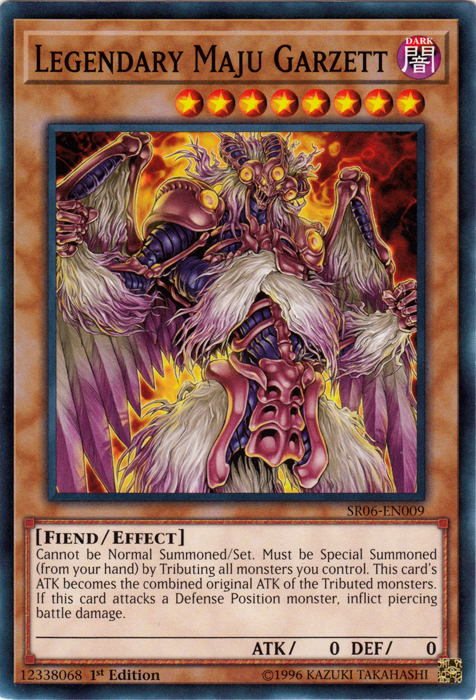 Legendary Maju Garzett [SR06-EN009] Common | Jomio and Rueliete's Cards and Comics