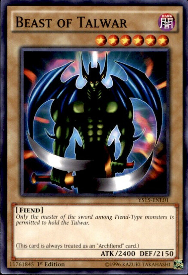 Beast of Talwar [YS15-ENL01] Common | Jomio and Rueliete's Cards and Comics