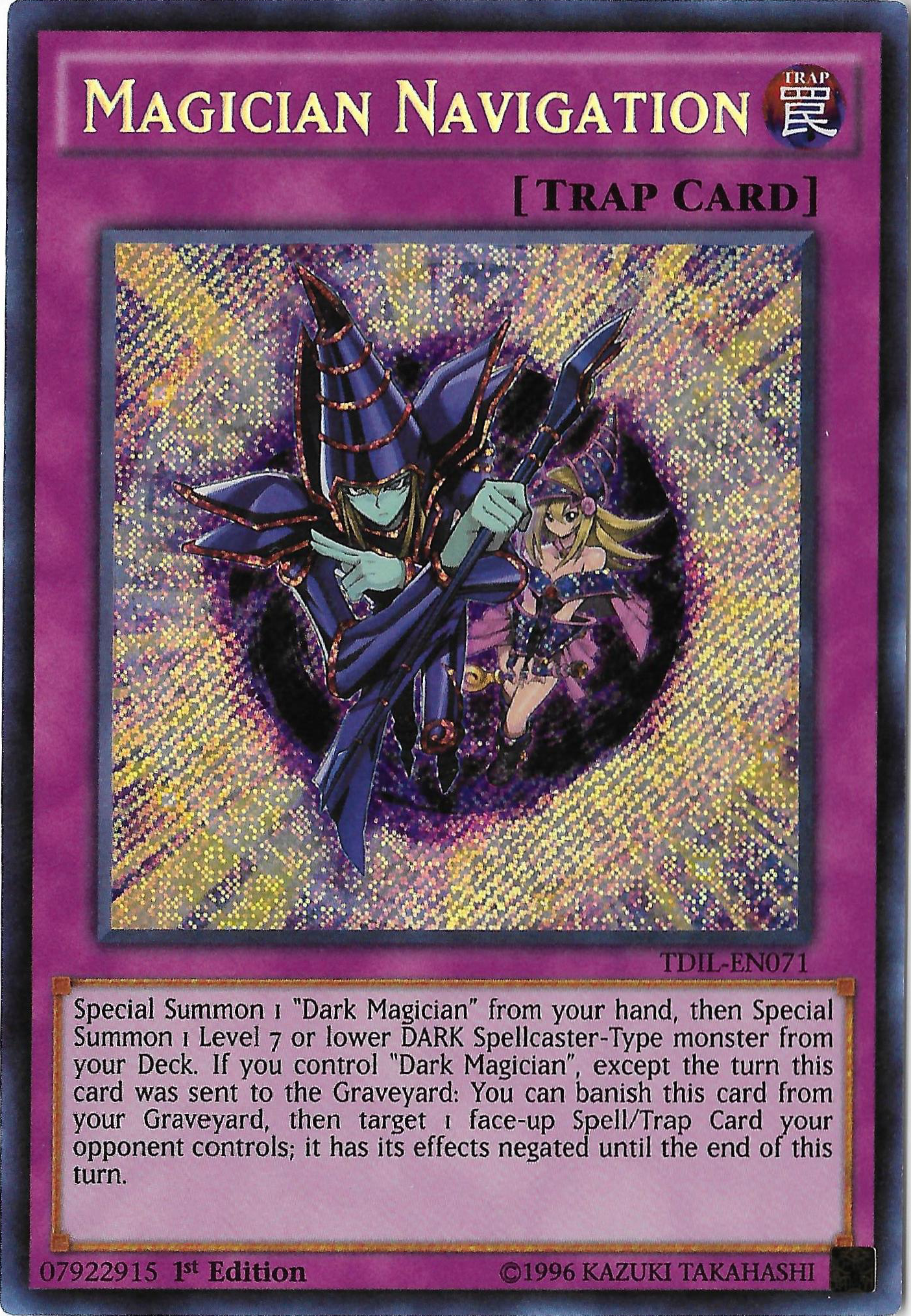 Magician Navigation [TDIL-EN071] Secret Rare | Jomio and Rueliete's Cards and Comics