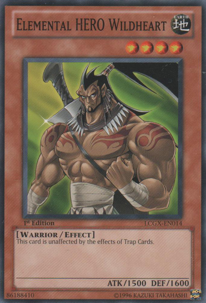 Elemental HERO Wildheart [LCGX-EN014] Common | Jomio and Rueliete's Cards and Comics