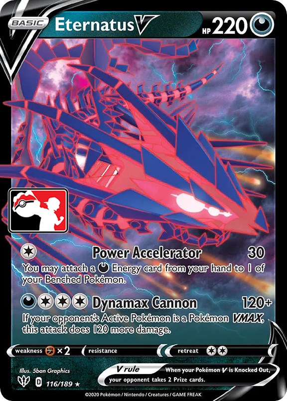 Eternatus V (116/189) [Prize Pack Series One] | Jomio and Rueliete's Cards and Comics