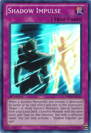 Shadow Impulse [DRLG-EN032] Super Rare | Jomio and Rueliete's Cards and Comics