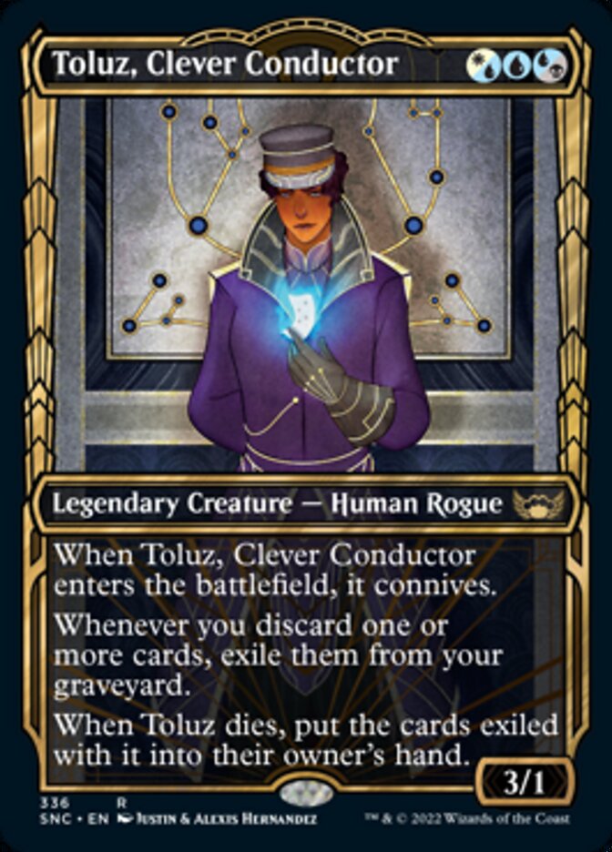 Toluz, Clever Conductor (Showcase Golden Age) [Streets of New Capenna] | Jomio and Rueliete's Cards and Comics