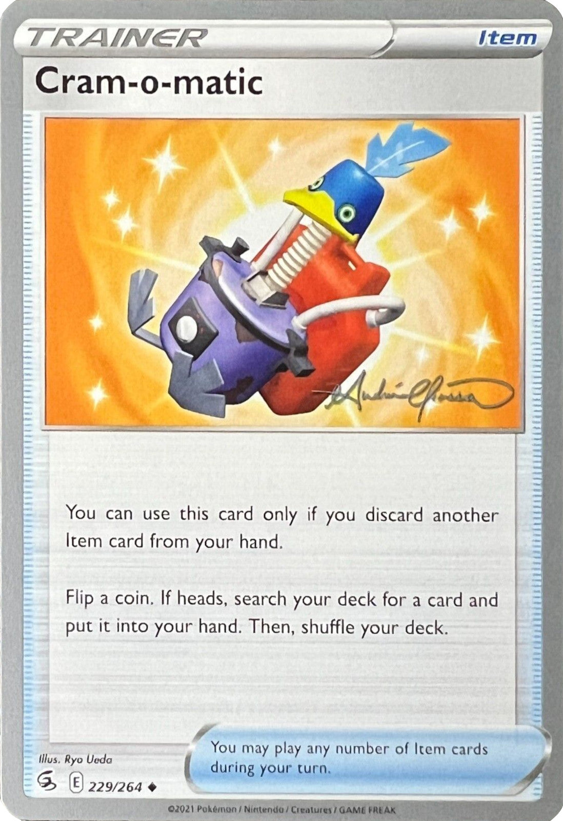 Cram-o-matic (229/264) (The Shape of Mew - Andre Chiasson) [World Championships 2022] | Jomio and Rueliete's Cards and Comics