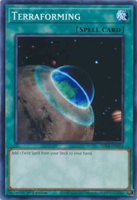 Terraforming [SDSA-EN024] Common | Jomio and Rueliete's Cards and Comics