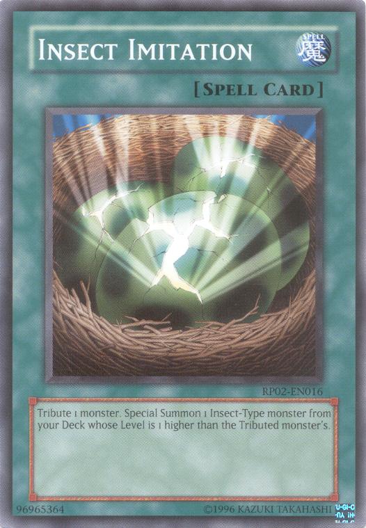 Insect Imitation [RP02-EN016] Common | Jomio and Rueliete's Cards and Comics