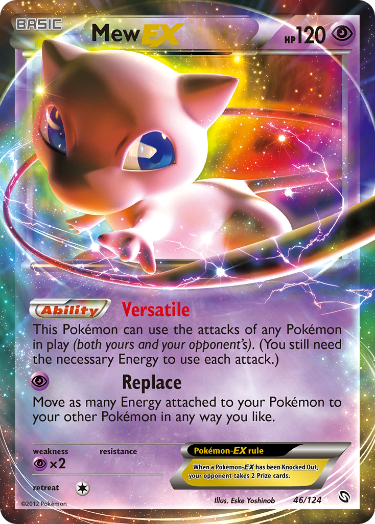 Mew EX (46/124) [Black & White: Dragons Exalted] | Jomio and Rueliete's Cards and Comics