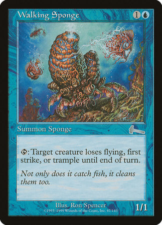 Walking Sponge [Urza's Legacy] | Jomio and Rueliete's Cards and Comics