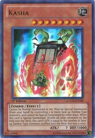 Kasha [LCGX-EN206] Ultra Rare | Jomio and Rueliete's Cards and Comics