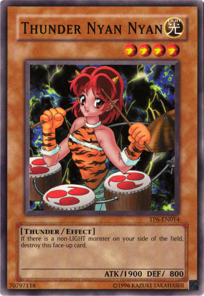 Thunder Nyan Nyan [TP6-EN014] Common | Jomio and Rueliete's Cards and Comics