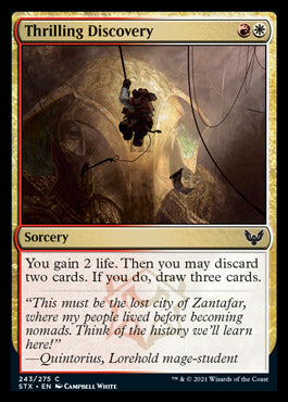 Thrilling Discovery [Strixhaven: School of Mages] | Jomio and Rueliete's Cards and Comics