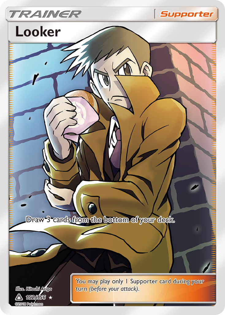 Looker (152/156) [Sun & Moon: Ultra Prism] | Jomio and Rueliete's Cards and Comics