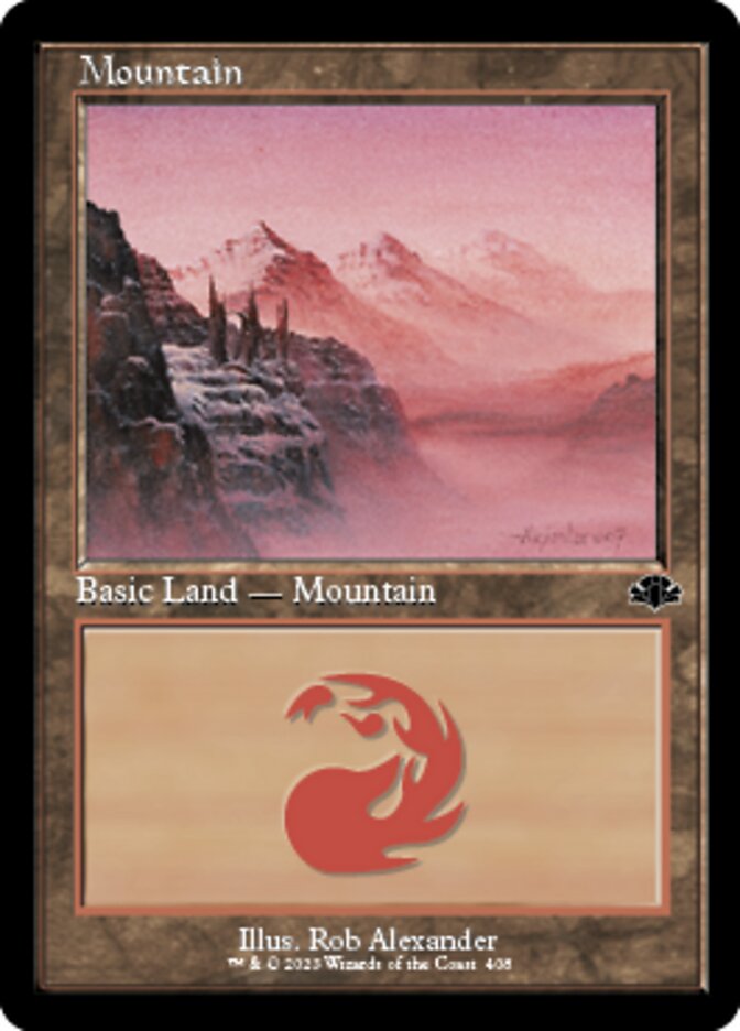 Mountain (408) (Retro) [Dominaria Remastered] | Jomio and Rueliete's Cards and Comics