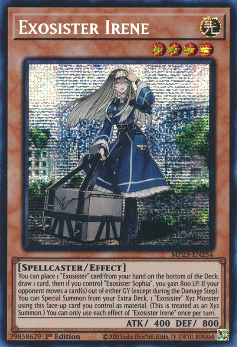 Exosister Irene [MP23-EN254] Prismatic Secret Rare | Jomio and Rueliete's Cards and Comics