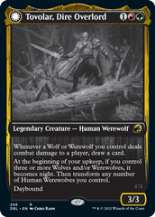 Tovolar, Dire Overlord // Tovolar, the Midnight Scourge [Innistrad: Double Feature] | Jomio and Rueliete's Cards and Comics