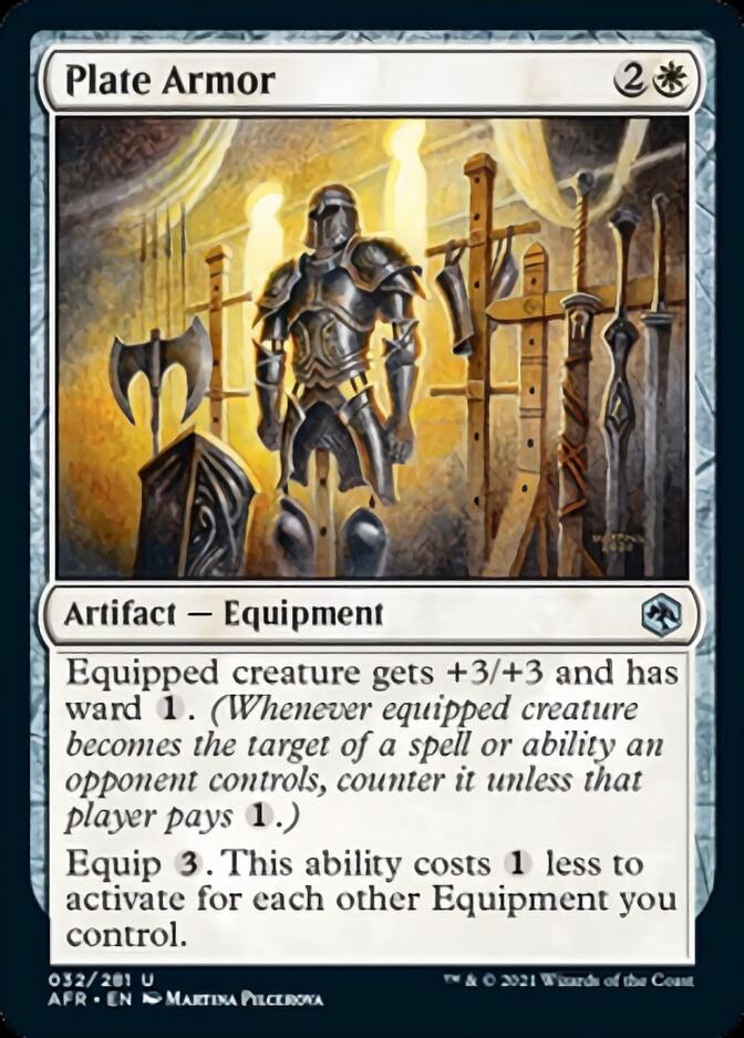 Plate Armor [Dungeons & Dragons: Adventures in the Forgotten Realms] | Jomio and Rueliete's Cards and Comics