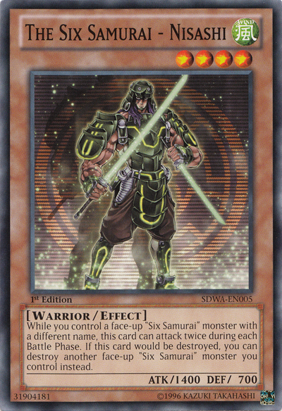The Six Samurai - Nisashi [SDWA-EN005] Common | Jomio and Rueliete's Cards and Comics