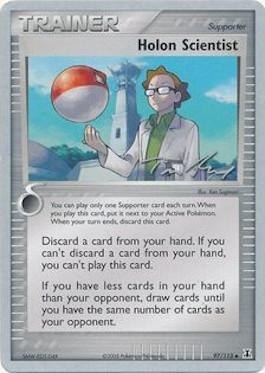 Holon Scientist (97/113) (Legendary Ascent - Tom Roos) [World Championships 2007] | Jomio and Rueliete's Cards and Comics