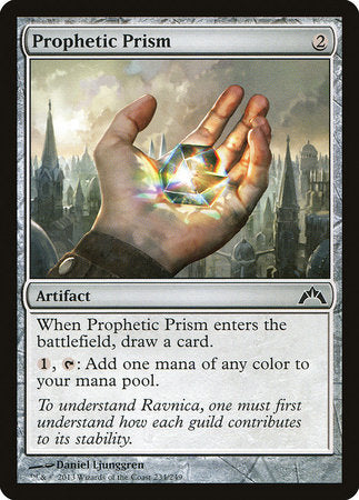 Prophetic Prism [Gatecrash] | Jomio and Rueliete's Cards and Comics