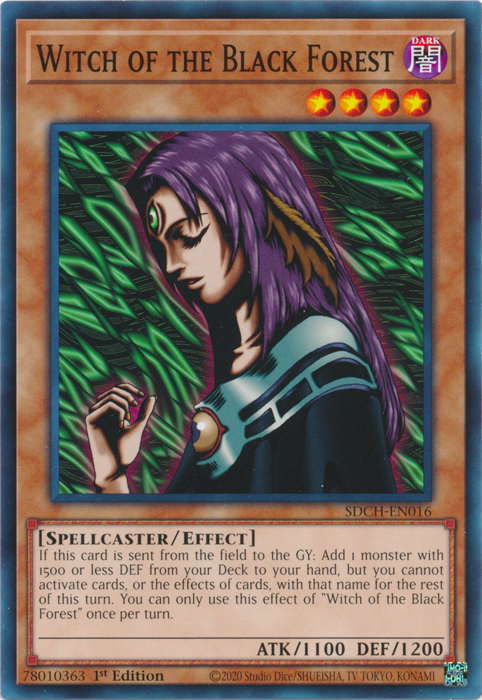 Witch of the Black Forest [SDCH-EN016] Common | Jomio and Rueliete's Cards and Comics
