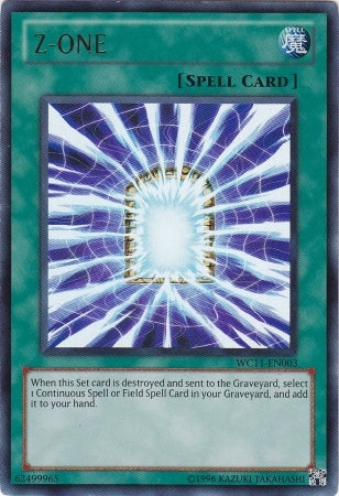 Z-ONE [WC11-EN003] Ultra Rare | Jomio and Rueliete's Cards and Comics