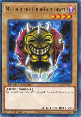 Melchid the Four-Face Beast [SS05-ENB04] Common | Jomio and Rueliete's Cards and Comics