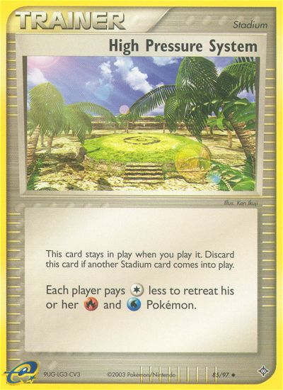 High Pressure System (85/97) [EX: Dragon] | Jomio and Rueliete's Cards and Comics