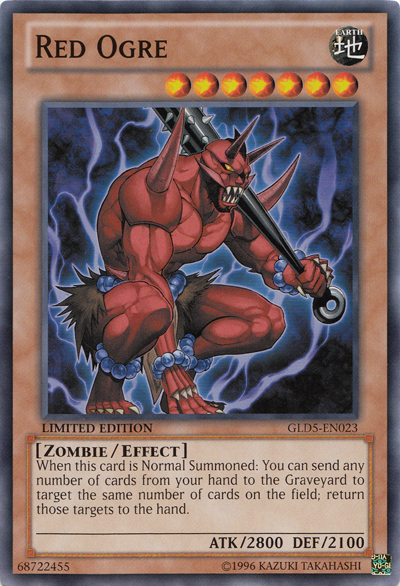 Red Ogre [GLD5-EN023] Common | Jomio and Rueliete's Cards and Comics