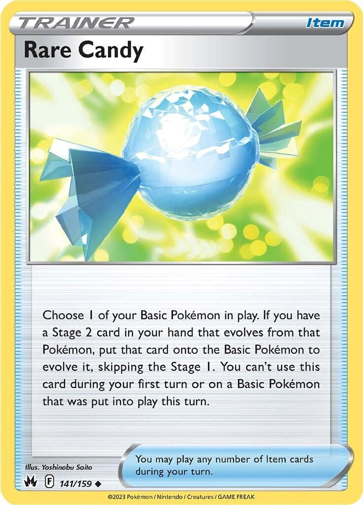 Rare Candy (141/159) [Sword & Shield: Crown Zenith] | Jomio and Rueliete's Cards and Comics