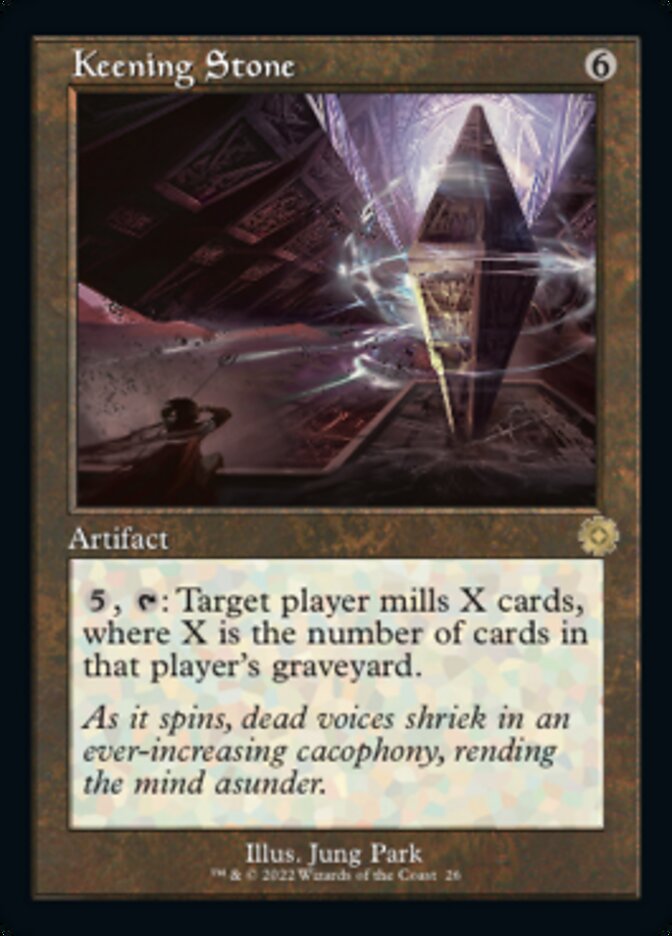 Keening Stone (Retro) [The Brothers' War Retro Artifacts] | Jomio and Rueliete's Cards and Comics