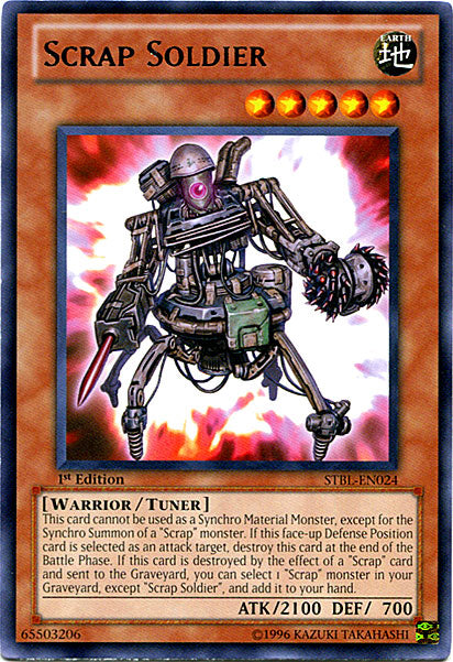 Scrap Soldier [STBL-EN024] Rare | Jomio and Rueliete's Cards and Comics