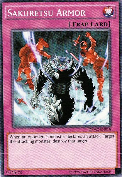 Sakuretsu Armor [DEM2-EN018] Common | Jomio and Rueliete's Cards and Comics