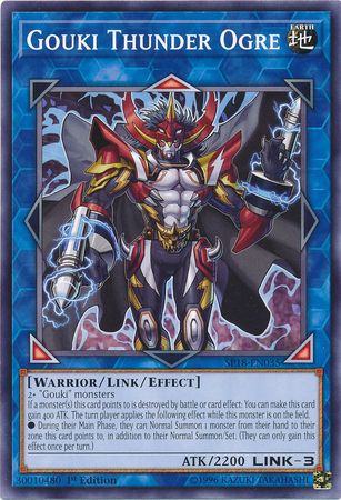 Gouki Thunder Ogre [SP18-EN035] Common | Jomio and Rueliete's Cards and Comics