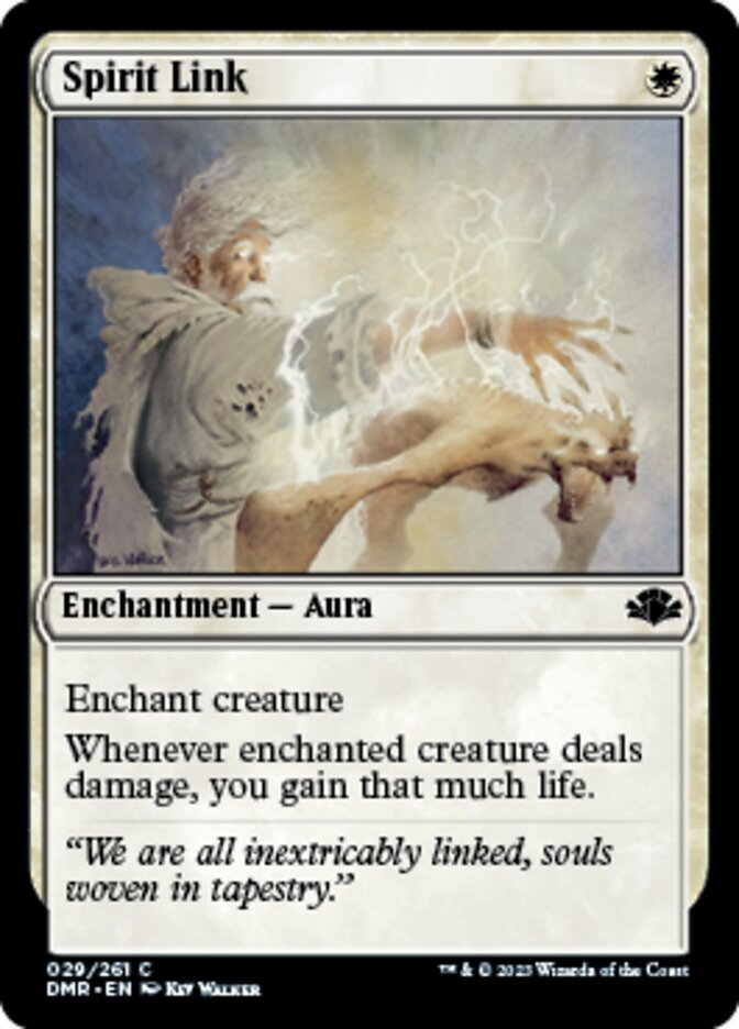 Spirit Link [Dominaria Remastered] | Jomio and Rueliete's Cards and Comics