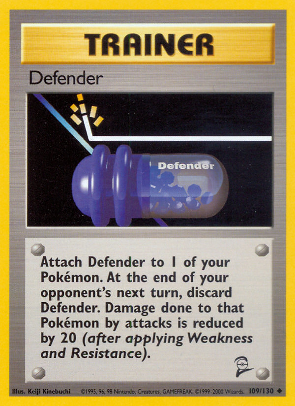 Defender (109/130) [Base Set 2] | Jomio and Rueliete's Cards and Comics