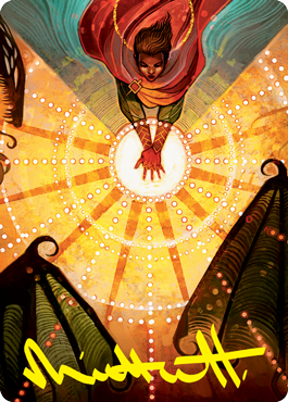 Grapeshot Art Card (Gold-Stamped Signature) [Strixhaven: School of Mages Art Series] | Jomio and Rueliete's Cards and Comics