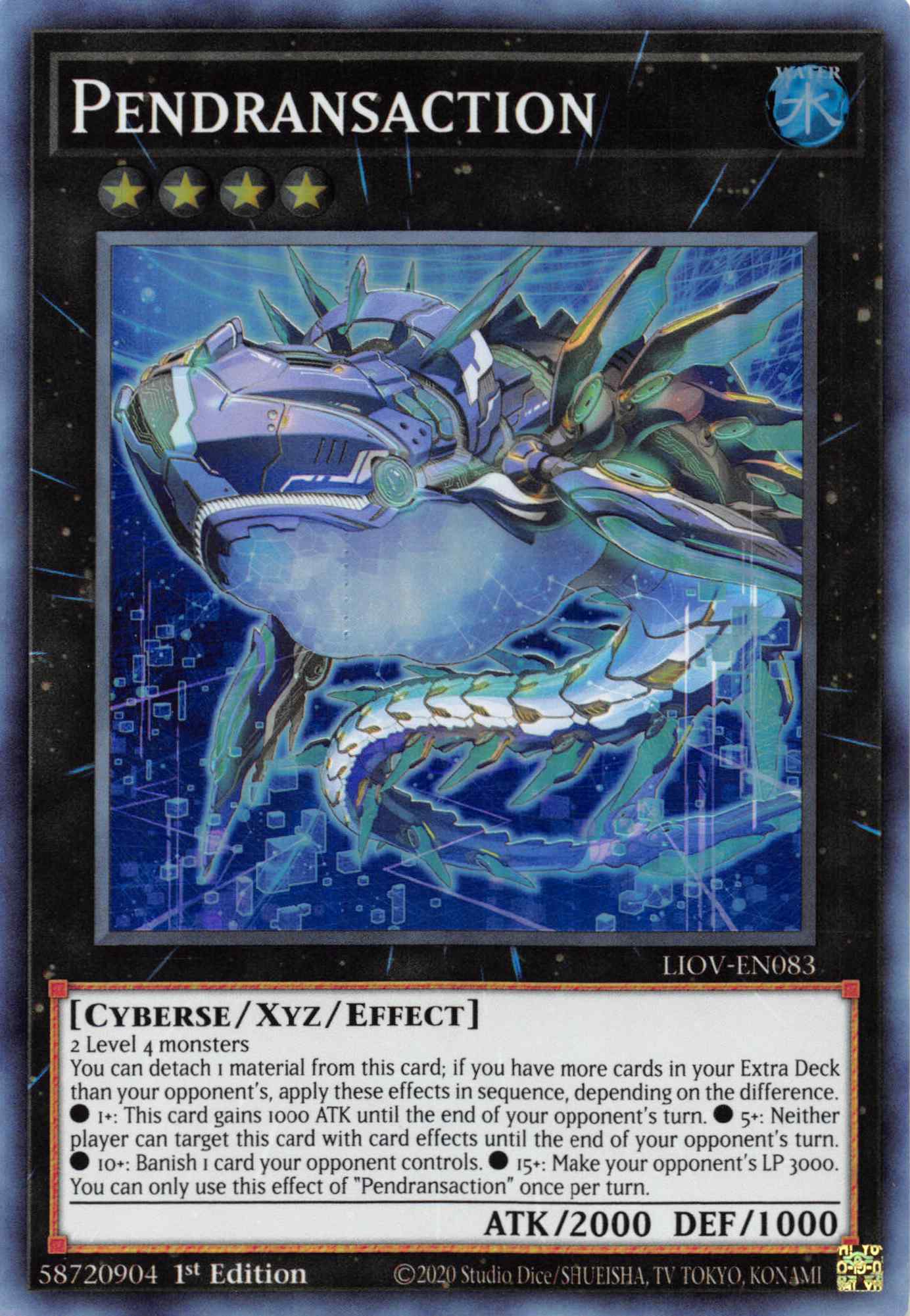 Pendransaction [LIOV-EN083] Super Rare | Jomio and Rueliete's Cards and Comics