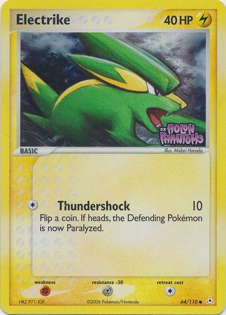Electrike (64/110) (Stamped) [EX: Holon Phantoms] | Jomio and Rueliete's Cards and Comics