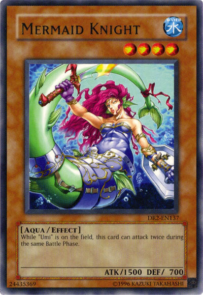 Mermaid Knight [DR2-EN137] Rare | Jomio and Rueliete's Cards and Comics